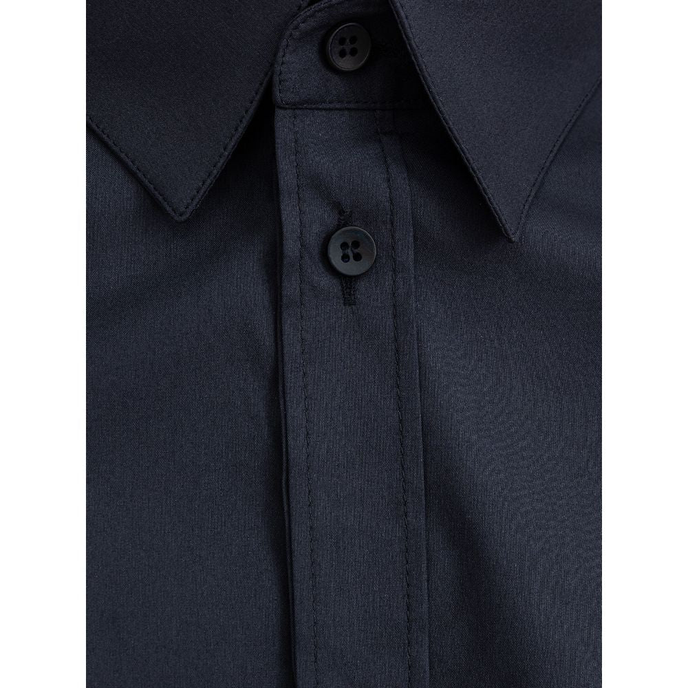 Dolce & Gabbana blue cotton shirt